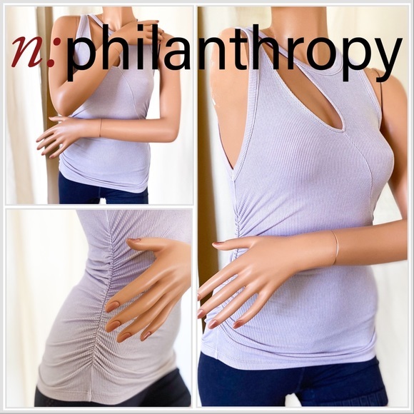 NEW N:PHILANTHROPY
Marlin Tank In Nude $98 XS - Picture 1 of 14